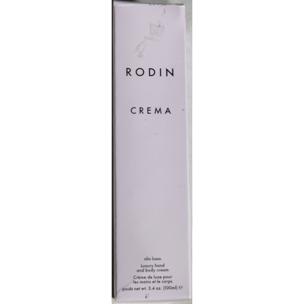 Rodin Olio Lusso Crema Luxury Hand and Body Cream 3.4 oz 100ml New in Box